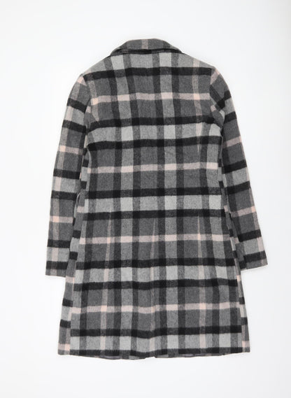 Womens UK Size 10 Principles by Ben de Lisi Grey Overcoat