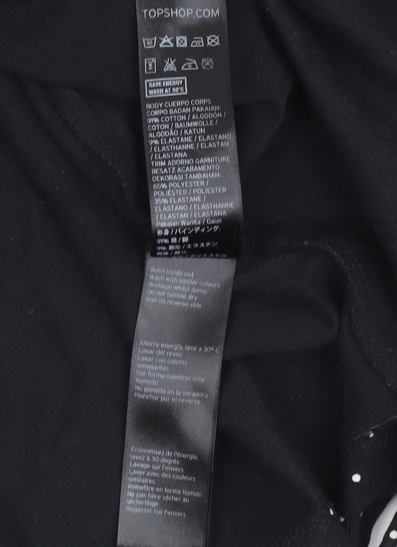 Womens UK Size 8 Topshop A-Line Dress