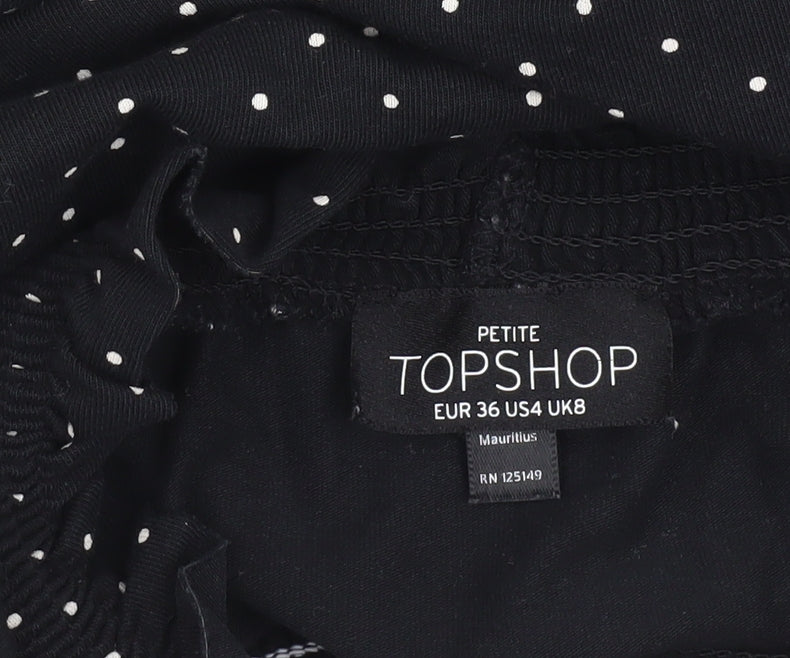 Womens UK Size 8 Topshop A-Line Dress