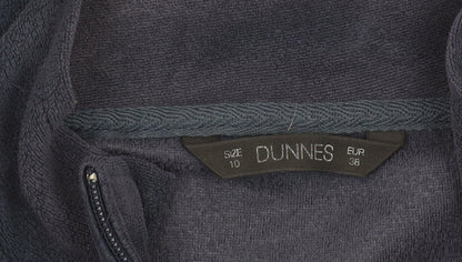 Dunnes Women's Blue Fleece Full Zip Jacket Size 10