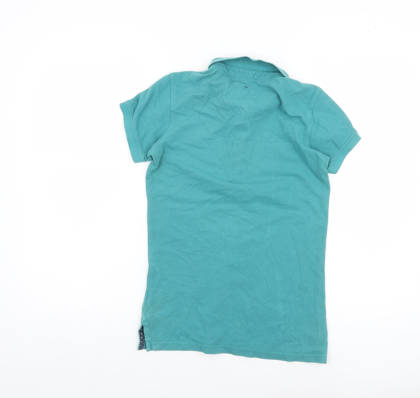 Crew Clothing Co. Womens Green Cotton Polo Shirt Size 6