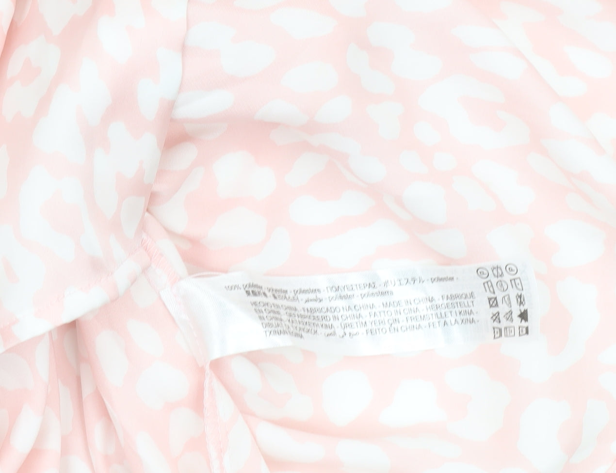Womens UK Size M Zara Pink Basic Blouse