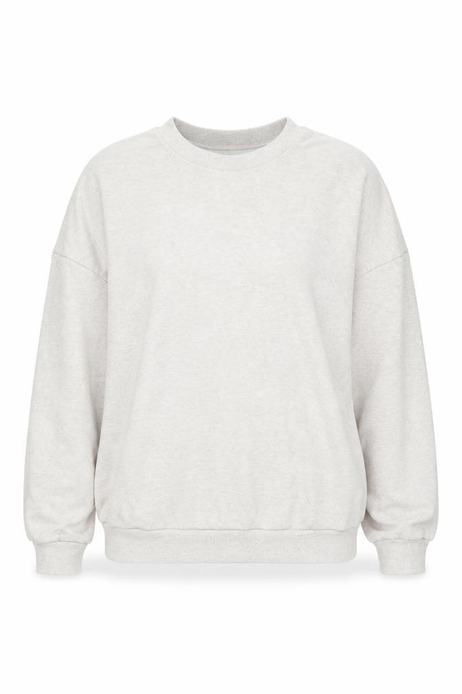 Womens UK Size 6 PRETTYLITTLETHING Beige Pullover Sweatshirt