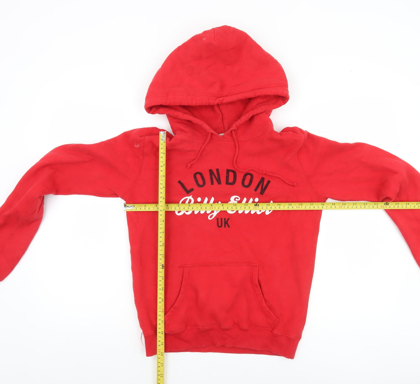 Womens UK Size S Billy Elliot Red Pullover Hoodie