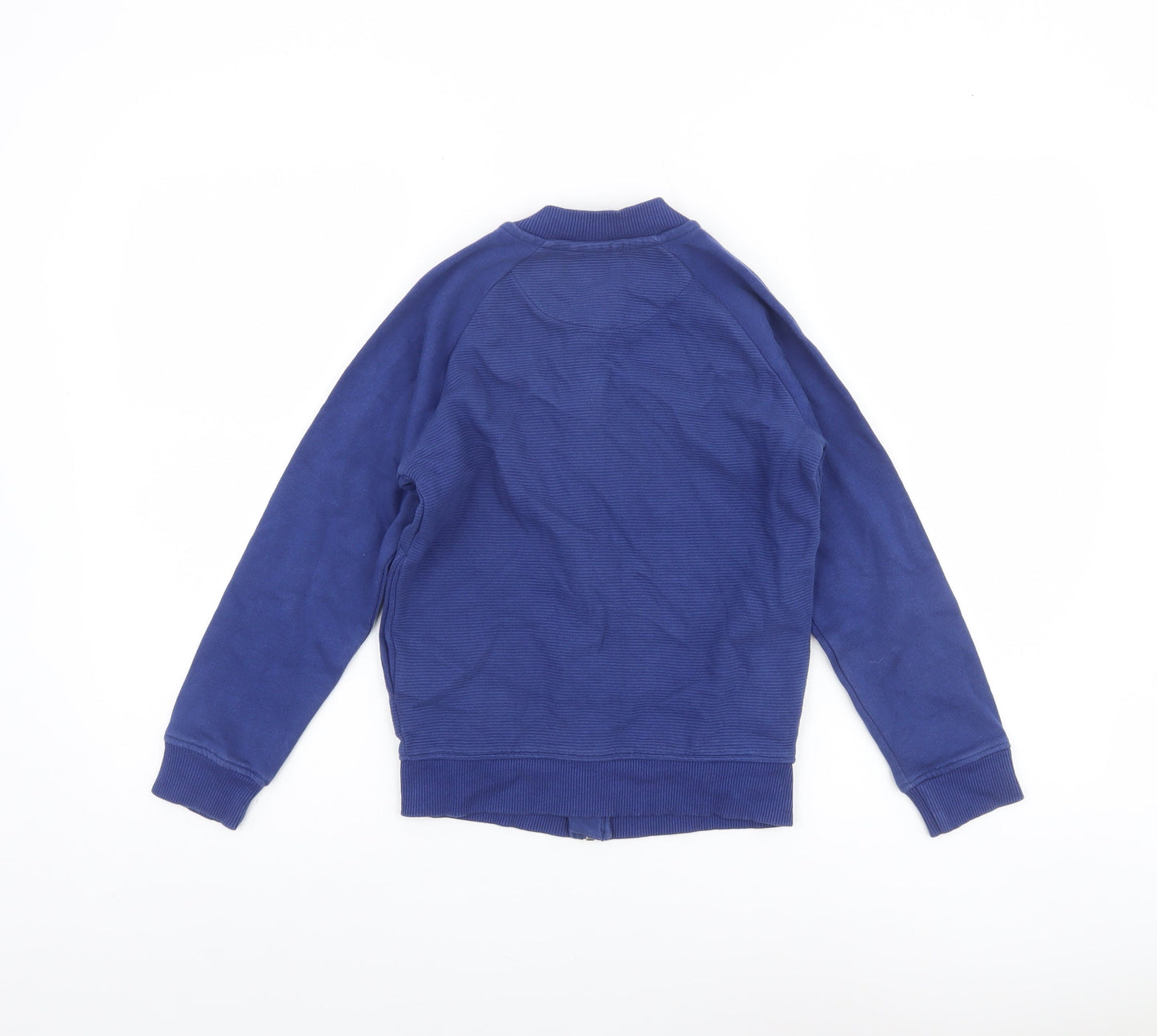 Boys UK Size 8-9 Years Lyle & Scott Blue Bomber Jacket