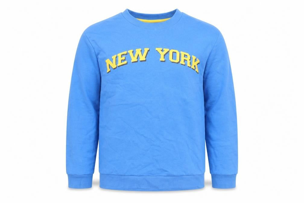 Marks and Spencer Boys Blue New York Sweatshirt 12-13 Years Pullover