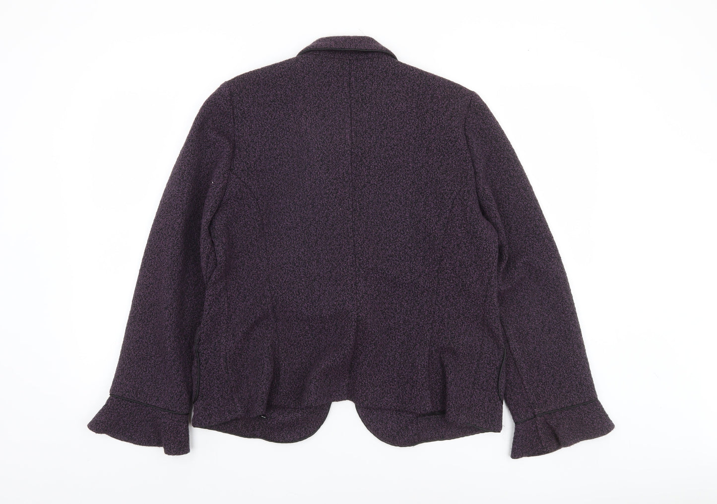 Womens UK Size 16 Roman Originals Purple Basic Jacket