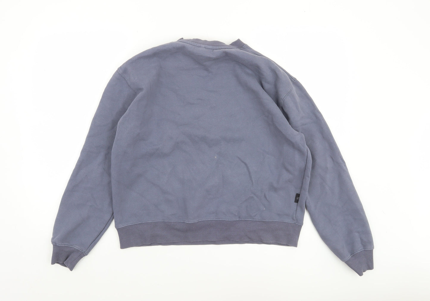 Womens UK Size S Diesel Blue Pullover Sweatshirt