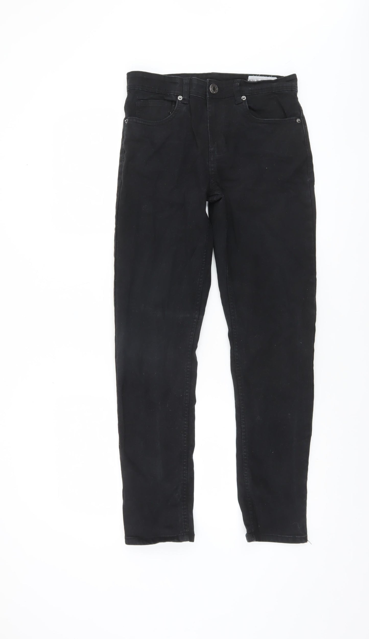 Denim Co. Men's Black Slim Fit Jeans 28W 30L Stretch Denim