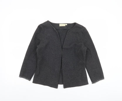 Womens UK Size 10 River Island Grey Cardigan Jumper