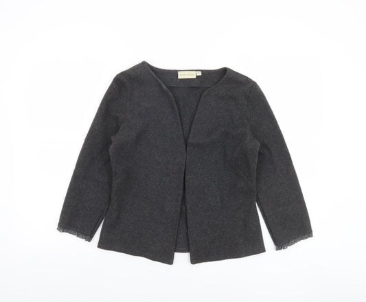 Womens UK Size 10 River Island Grey Cardigan Jumper