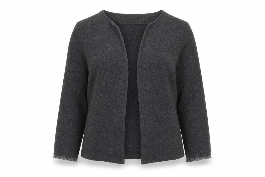 Womens UK Size 10 River Island Grey Cardigan Jumper