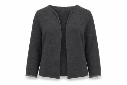 Womens UK Size 10 River Island Grey Cardigan Jumper