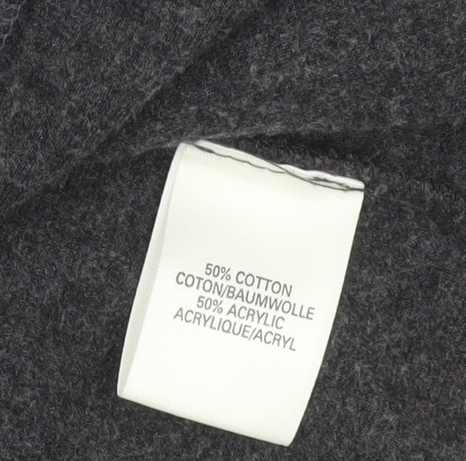 Womens UK Size 10 River Island Grey Cardigan Jumper