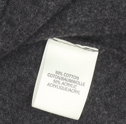 Womens UK Size 10 River Island Grey Cardigan Jumper