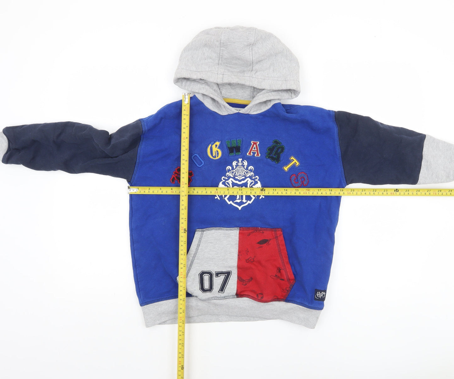 Boys UK Size 10-11 Years Marks and Spencer Multicoloured Pullover Hoodie