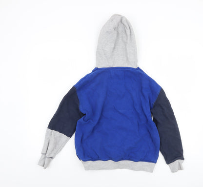 Boys UK Size 10-11 Years Marks and Spencer Multicoloured Pullover Hoodie