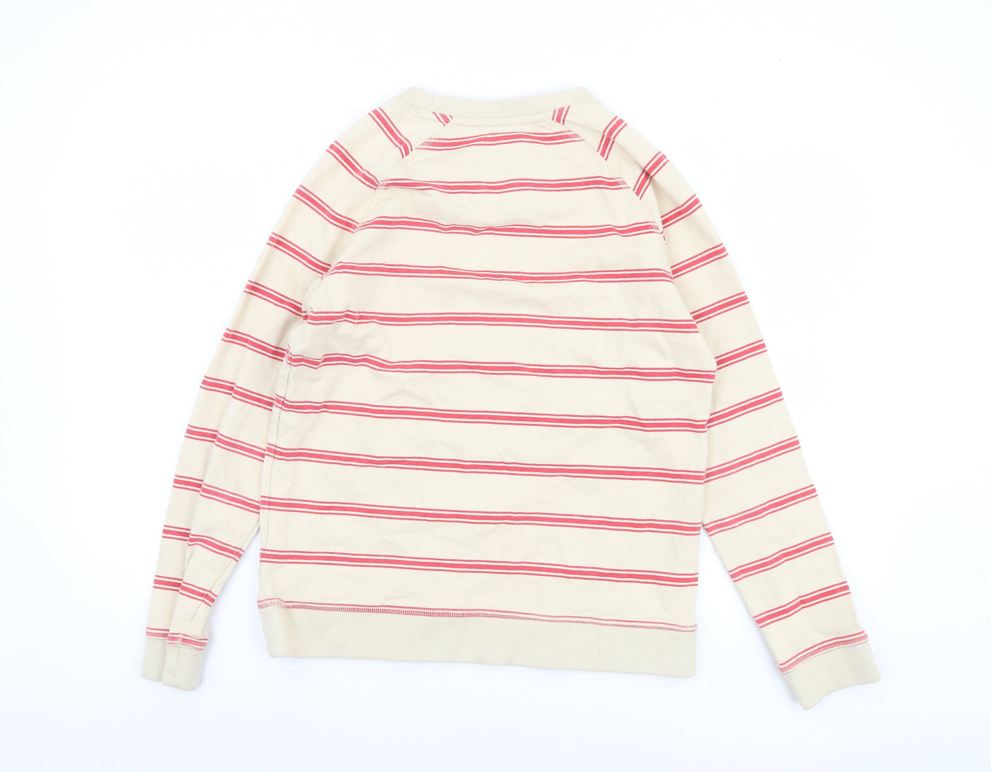 Womens UK Size 10 Crew Clothing Company Beige Pullover Sweatshirt