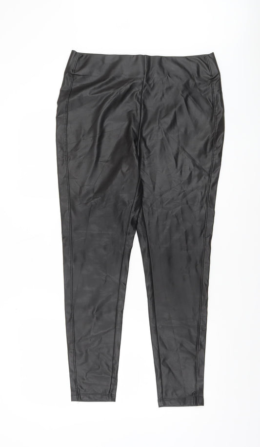 Womens UK Size 14 Dunnes  Leggings Black Leggings