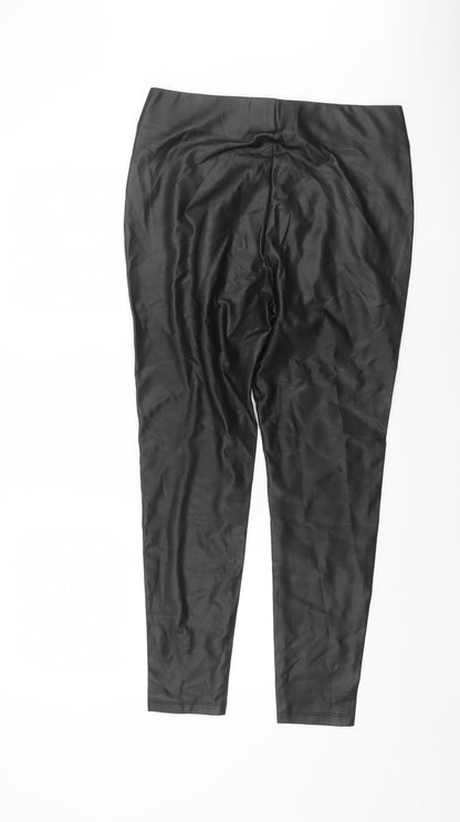 Womens UK Size 14 Dunnes  Leggings Black Leggings