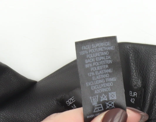 Womens UK Size 14 Dunnes  Leggings Black Leggings