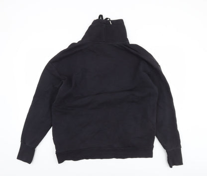 Womens UK Size 14 Editor's Cut Black Pullover Sweatshirt