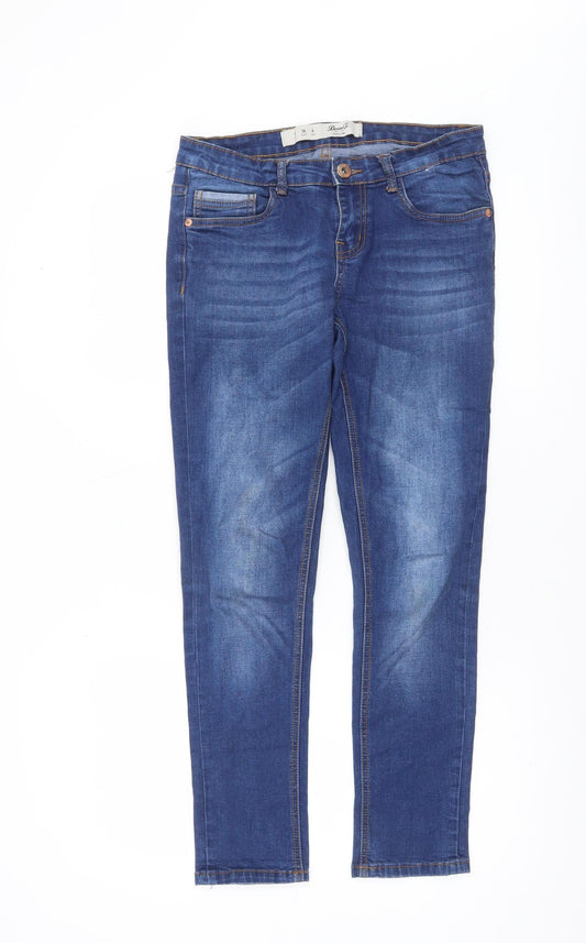 Denim Co. Women's Blue Size 8 Skinny Stretch Jeans