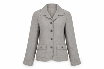 Womens UK Size 10 SOMMERMANN Regular Grey Blazer