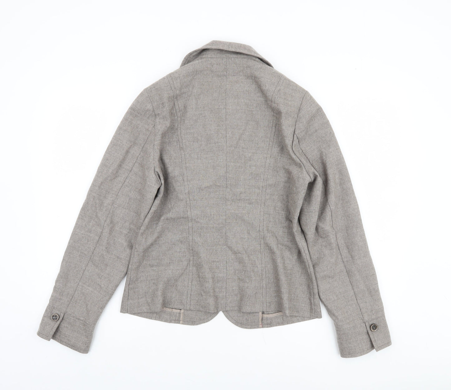 Womens UK Size 10 SOMMERMANN Regular Grey Blazer