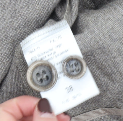 Womens UK Size 10 SOMMERMANN Regular Grey Blazer