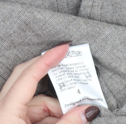 Womens UK Size 10 SOMMERMANN Regular Grey Blazer