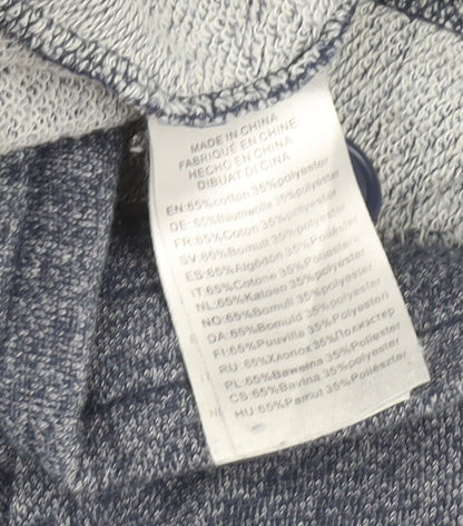 Firefly Men's Blue Sweat Shorts L Cotton Blend Casual