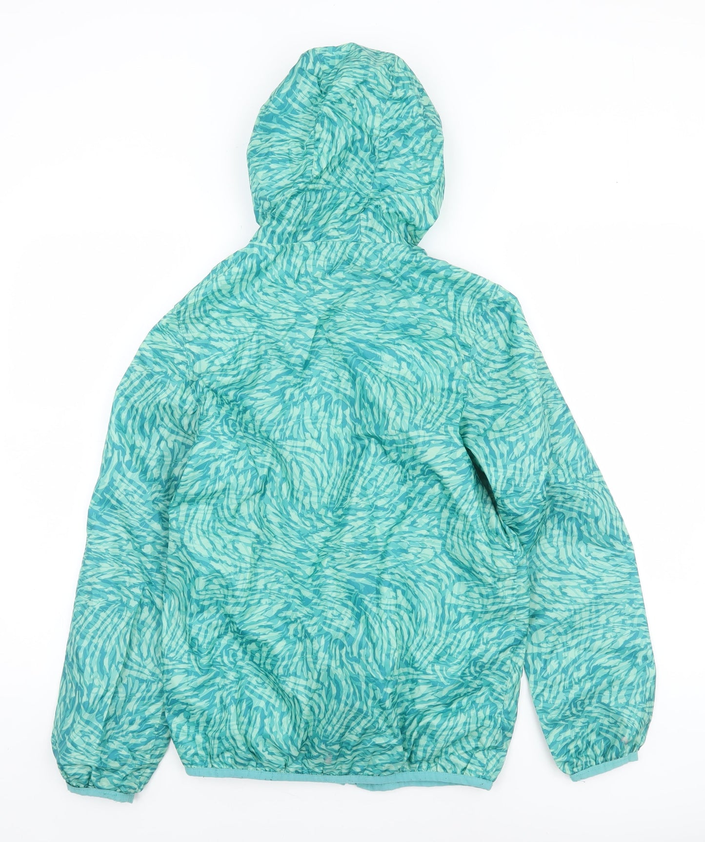 Girls UK Size 14 Years Regatta Blue Windbreaker Coat