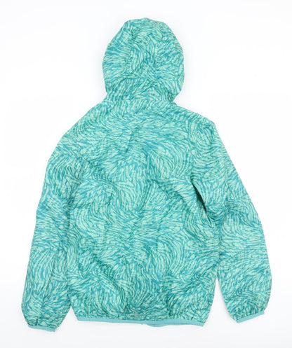 Girls UK Size 14 Years Regatta Blue Windbreaker Coat
