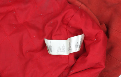 Womens UK Size 14 White Stuff Red Parka Coat