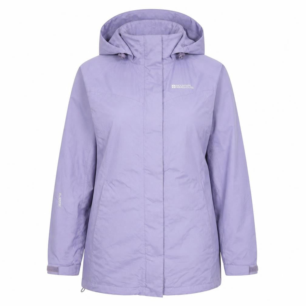 Womens UK Size 10 Mountain Warehouse Purple Rain Coat