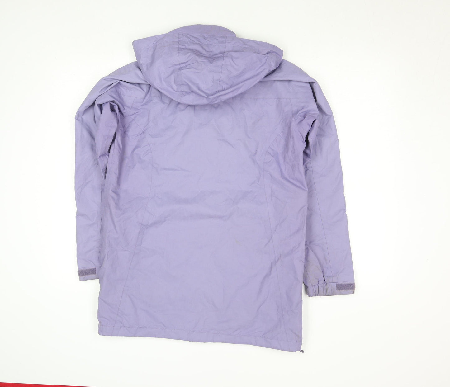Mountain Warehouse Womens Purple Waterproof Hooded Rain Jacket UK 10