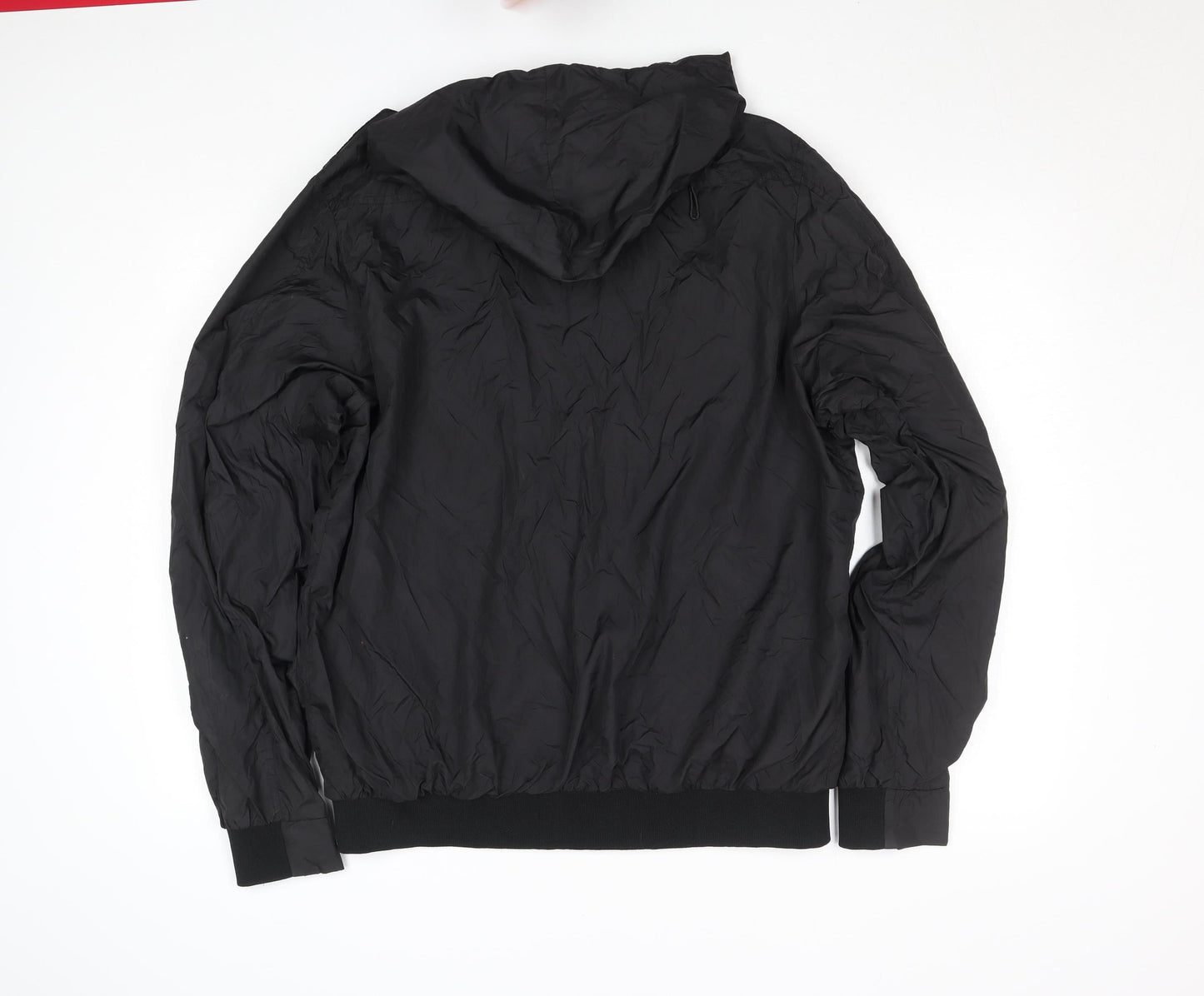 Mens UK Size L Henleys Black Bomber Jacket