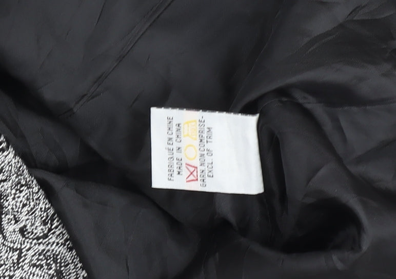Womens UK Size 12 Jessica Black Basic Jacket