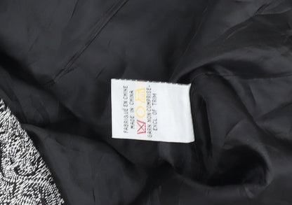 Womens UK Size 12 Jessica Black Basic Jacket