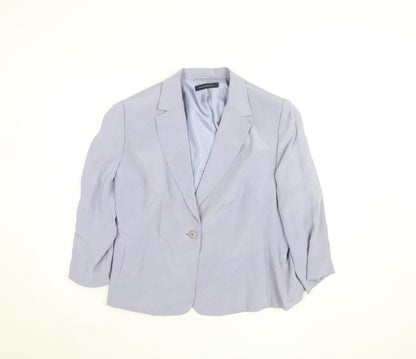 Womens UK Size 14 Windsmoor Purple Basic Jacket
