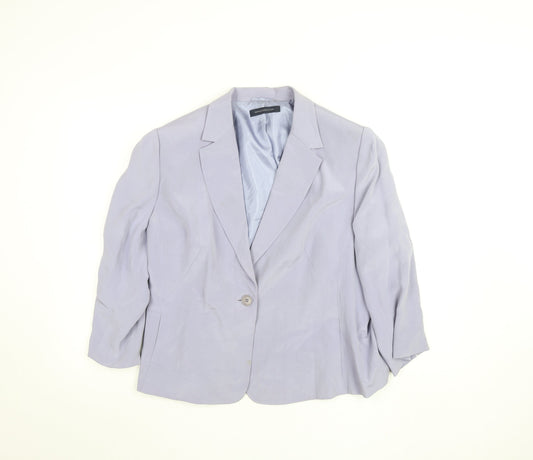 Womens UK Size 14 Windsmoor Purple Basic Jacket