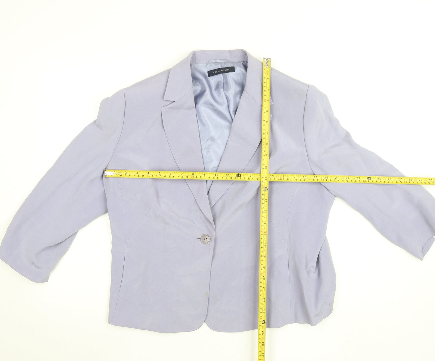 Womens UK Size 14 Windsmoor Purple Basic Jacket