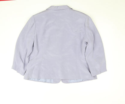Womens UK Size 14 Windsmoor Purple Basic Jacket