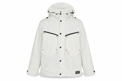Womens UK Size L Nickelson White Parka Coat