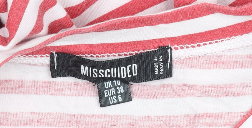 Womens UK Size 10 Missguided Bodycon Dress