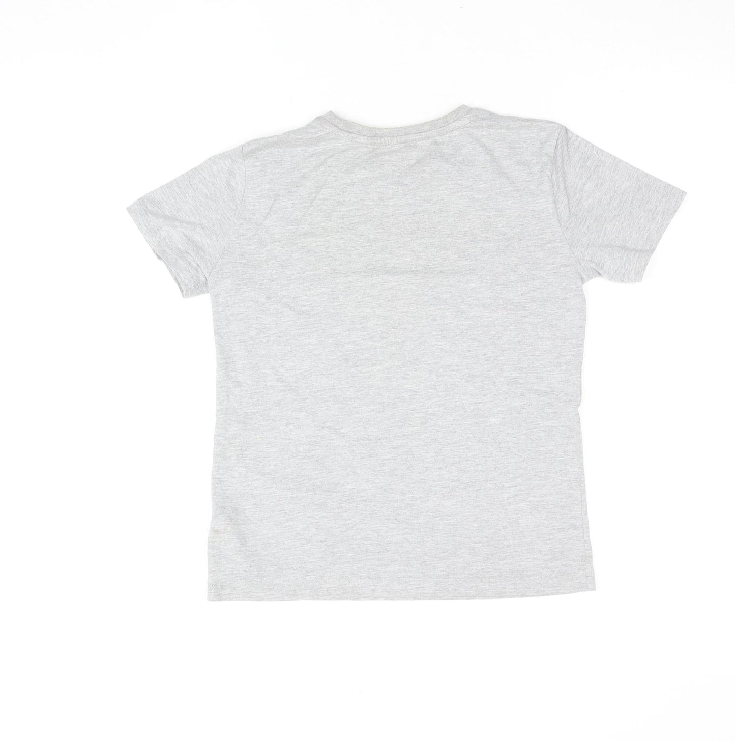 Boys UK Size 8 Years NEXT Grey Basic T-Shirt