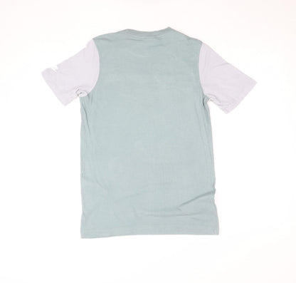 Nike Boys Blue XL Graphic Logo Short Sleeve Cotton T-Shirt