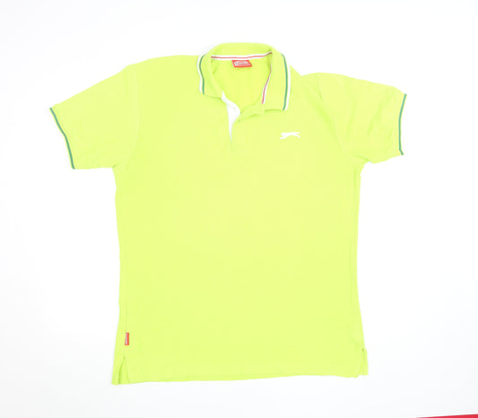 Mens UK Size M Slazenger Cotton Polo Shirt