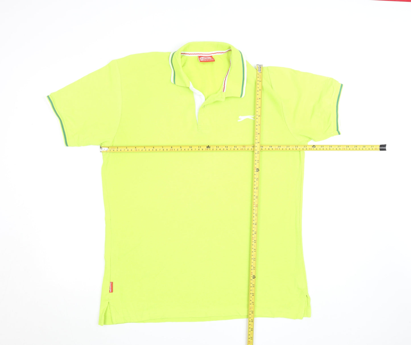 Mens UK Size M Slazenger Cotton Polo Shirt